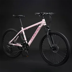 24inch 26inch 27.5inch Mountain Bike Unisex Variable Speed Bike 24/27/30 Speed Offroad Road Racing
