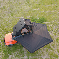 270 Degree Free Standing Car Left Right Side Awning Tent for SUV MPV Vehicles Outdoor Sun Shelter Waterproof
