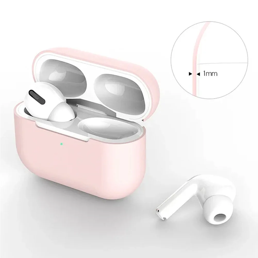 Silicone Cover Case For Apple Airpods Pro Case Hook Bluetooth Case For Airpod Pro For Air Pods Pro Earphone Accessories Skin