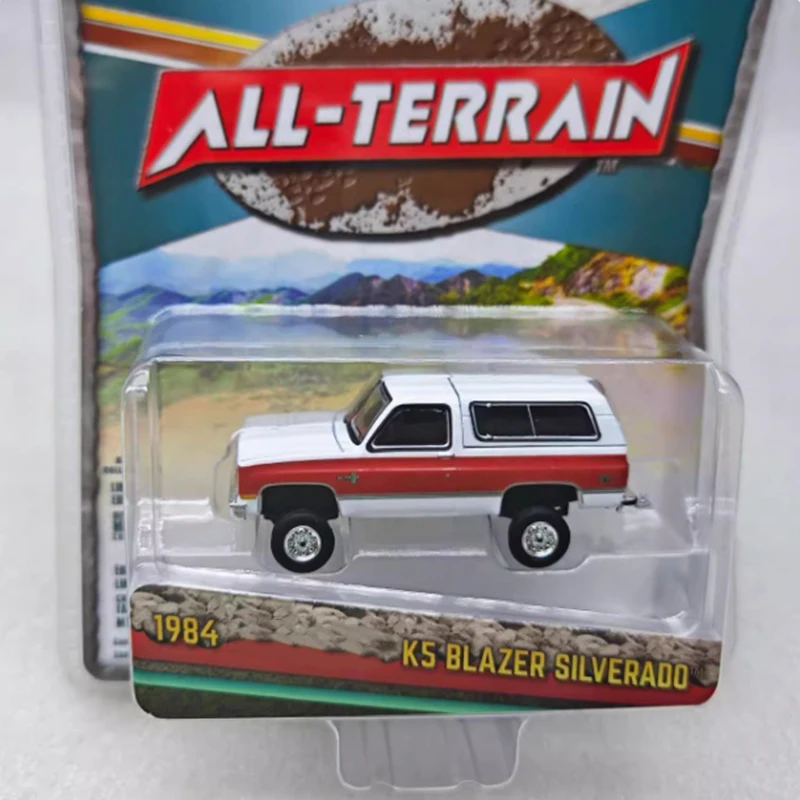 Greenlight 1:64 1984 K5 Blazer Silverado Alloy Car Model Static Display Classic Vehicle Adult Collection Toy