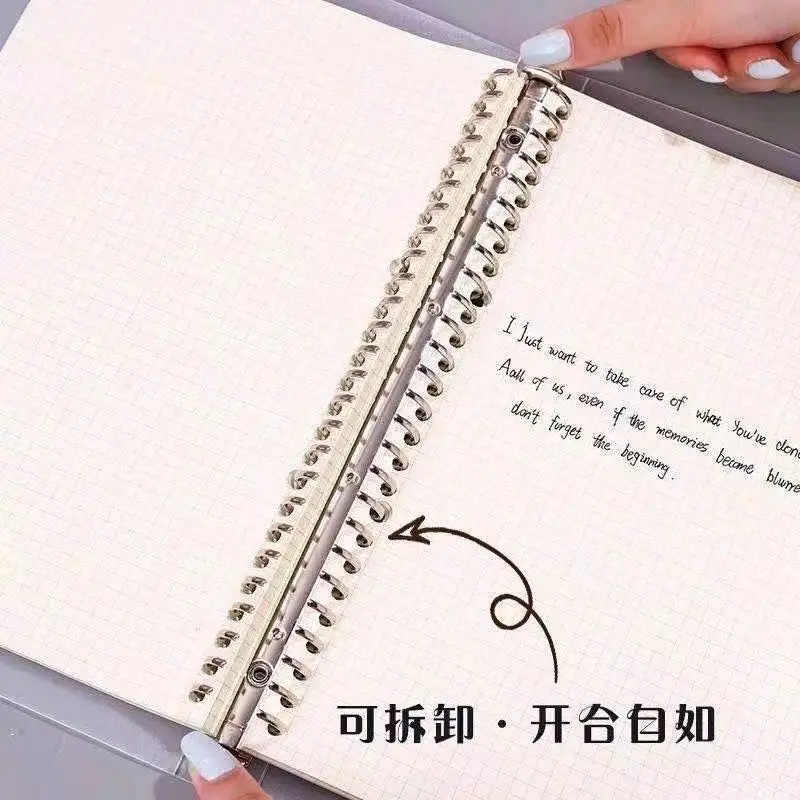 tian guan ci fu Loose leaf notebook A5 spiral Detachable replacement pen refill journal notebook binder