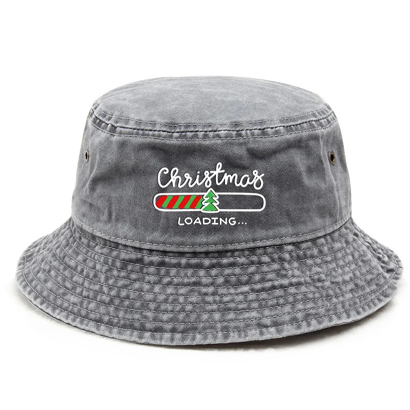 Christmas Special Christmas Loading Print Hat Autumn New Halloween Party Gift Fashion Dad Hat Good Match for Outdoor Travel Fish