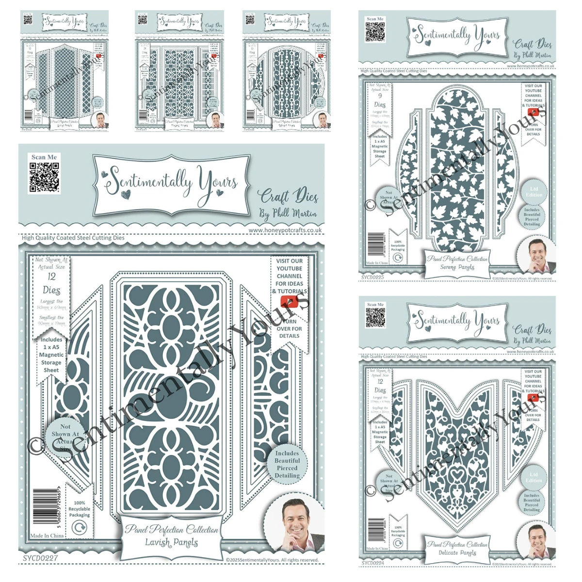 

A5 Panel Perfection Complete Bundle Die Set Silicone stamps DIY Scrapbooking Diary Card Embossing Template Molds 2025 New Dies