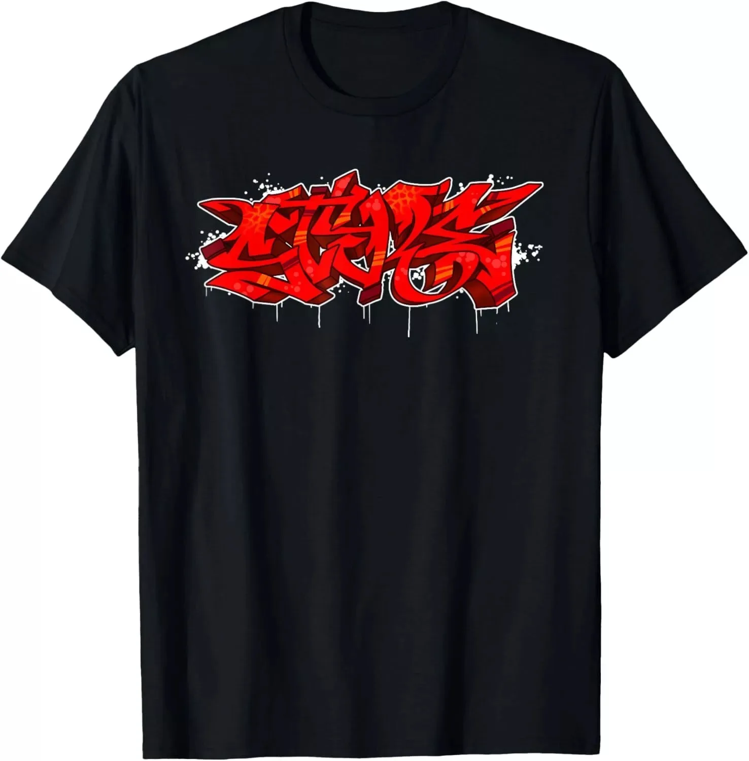 Red Graffiti Piece A-Bold Expression of Hip Hop-Culture Unisex T-Shirt