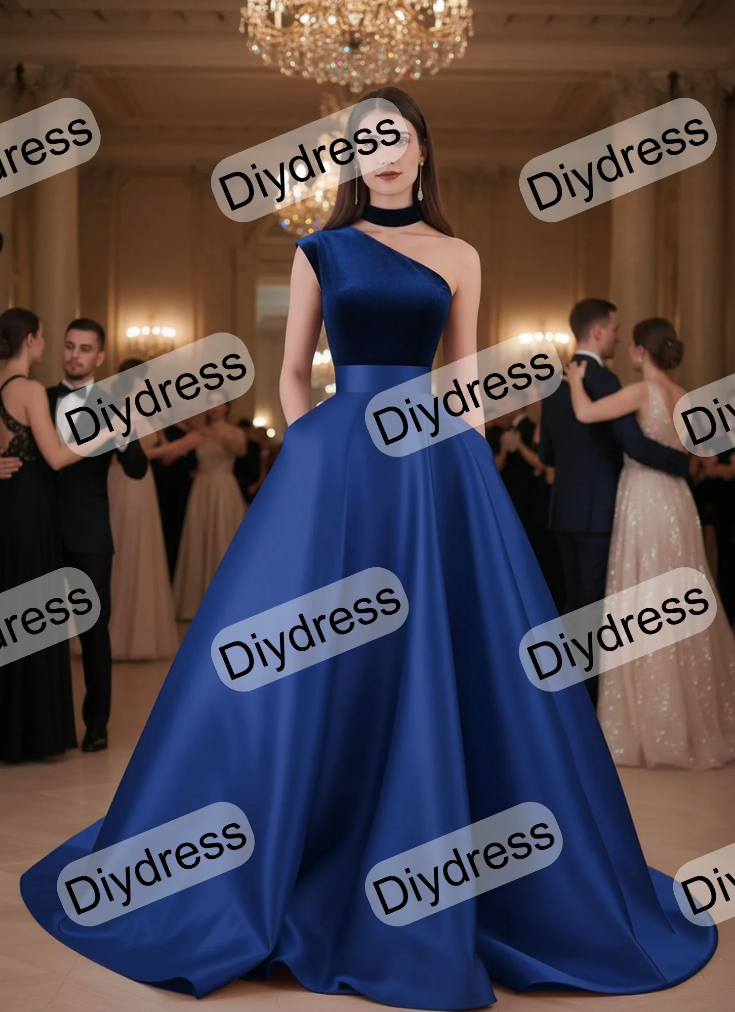 Luxury Removable Satin Wedding Skirt A-Line Long Detachable Satin Skirt Prom Party Satin Skirt With Train For Evening Gown