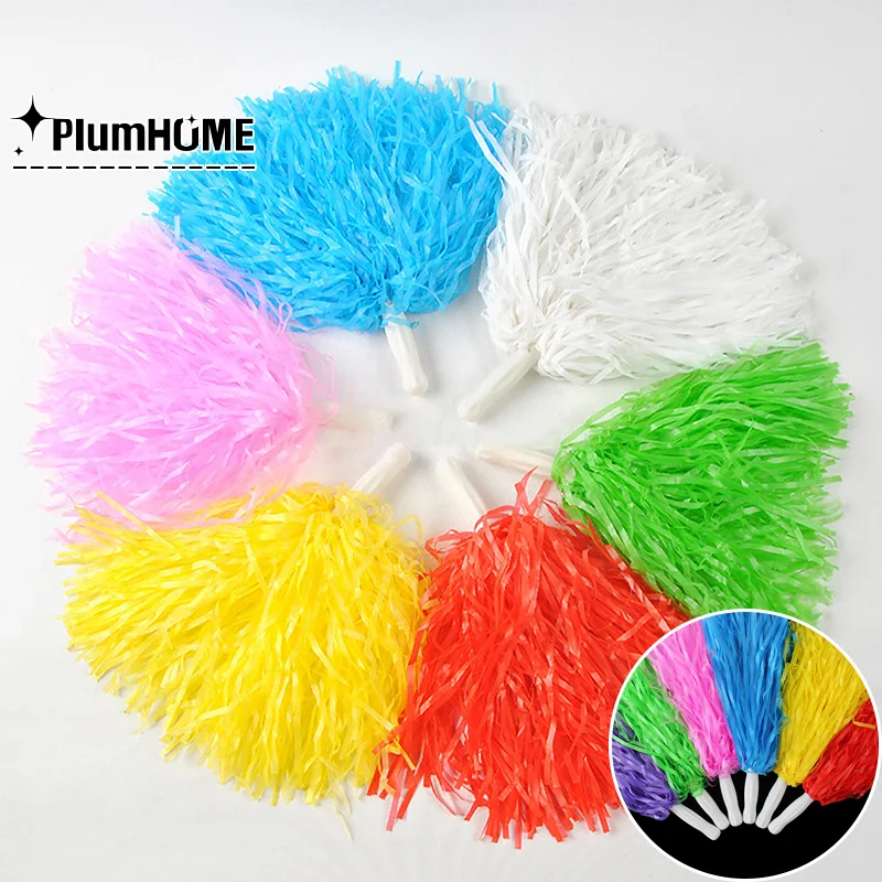 New 1PC Cheerleading Cheering Flower Ball Game Pompoms For Dance Sports Match Supplies And Concert Decorator Pompoms