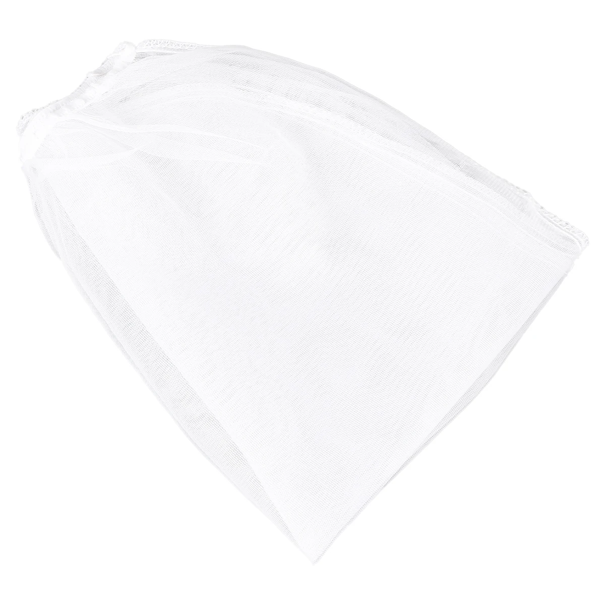 

Nylon Filter Bag Fine Mesh Strainer Cold White Elastic Food Grade Hole Uniform Strong Not Deformable Machine Washable Kitchen