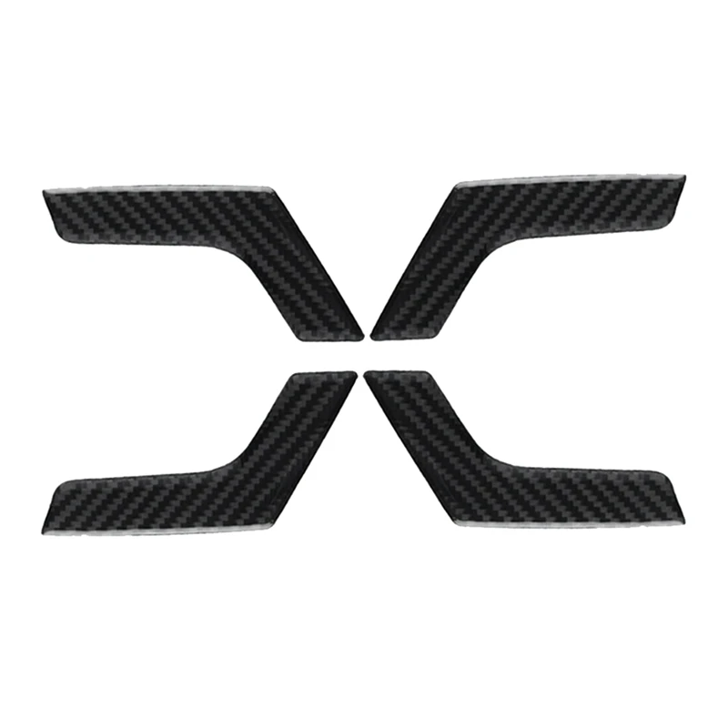 حافة باب داخلي من ألياف الكربون ، ملحقات لمرسيدس بنز فئة C-Class W204-13 ، قطع غيار ، 4 144