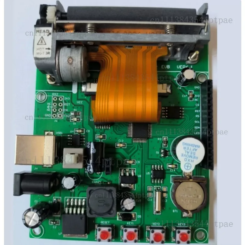 Stc microcontroller thermal printing development board