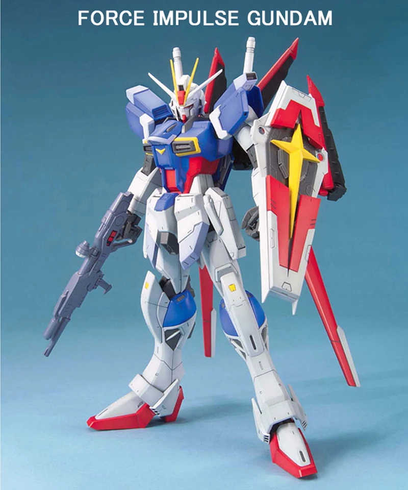 BANDAI Force Impulse Gundam MG 1/100 ZGMF-X56S／β Edition Standard Model Kit Assembly Strike Freedom Unicorn Figures Original