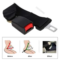 Universal Adjustable Car Safety Belt 23CM Seat Belt Extension Plug Buckle Seatbelt Clip Extender Child Universal Lengthening