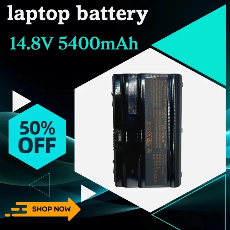 

14,8 В 5400 мАч аккумулятор для ноутбука P750BAT-8 для Clevo P751ZM P770DM P770ZM P771DM P750ZM