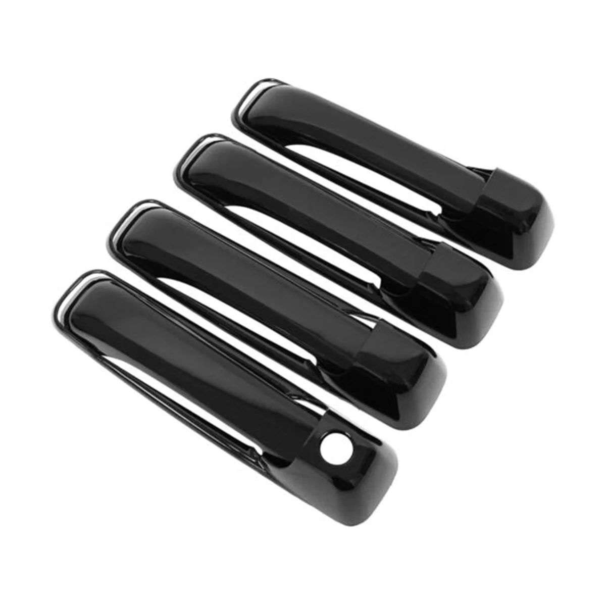 Door Handle Cover for Dodge Ram Pickup 1500 2500 3500 4000 09-18 Car Exterior Styling Accessories Bright Black 8PCS