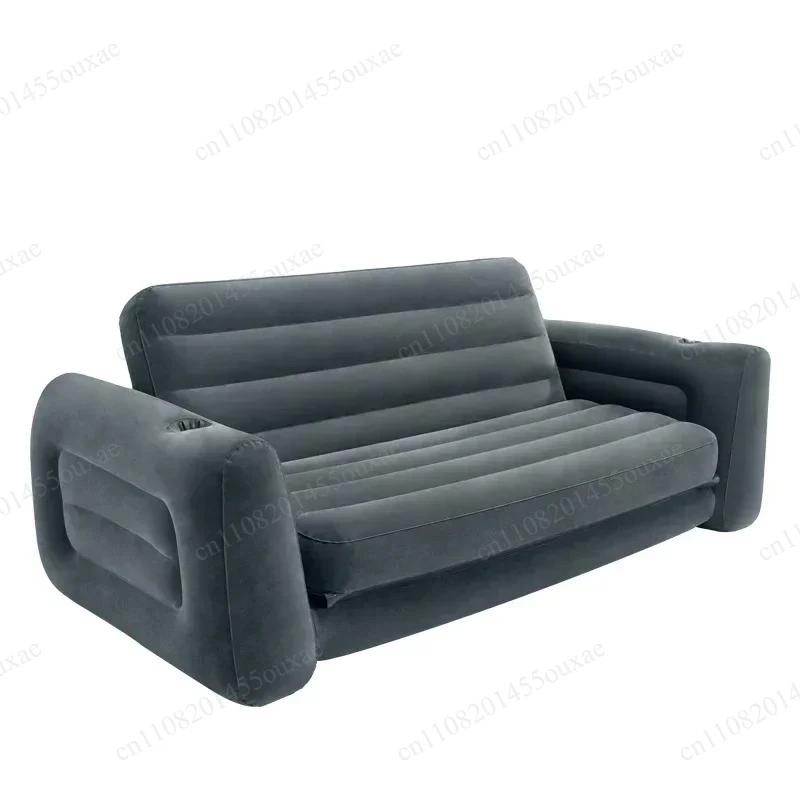 

Foldable Inflatable Lazy Sofa Bed Convertible Recliner For Adult Home Salon Use