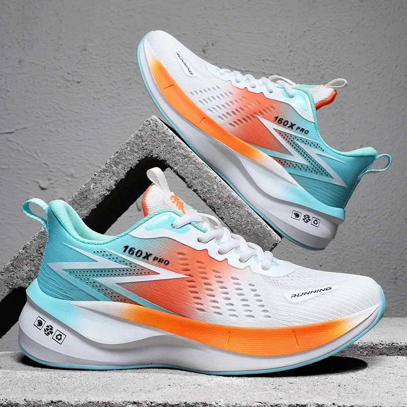 2025 Neue große Größe 48 Herren 47 Student Physical Test Stoßdämpfung Rebound Outdoor Atmungsaktive Laufschuhe Sportschuhe