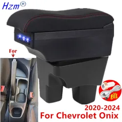 For Chevrolet Onix Armrest Box For Chevrolet Onix 2020-2024 Car Armrest Storage Box Interior Dedicated Retrofit Car Accessories