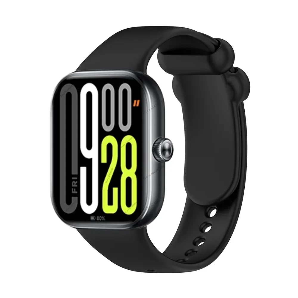 Pulseira esportiva para redmi watch 5, pulseira de substituição para smartwatch xiaomi mi band 9 pro 8 pro, acessórios de pulseira de silicone