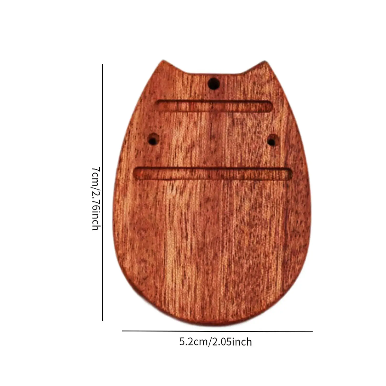 Wooden Kalimba Base Easy to Use Solid Wood Lightweight Professional Replacement 8 Key Kalimba Supplies Replace Fittings Kids