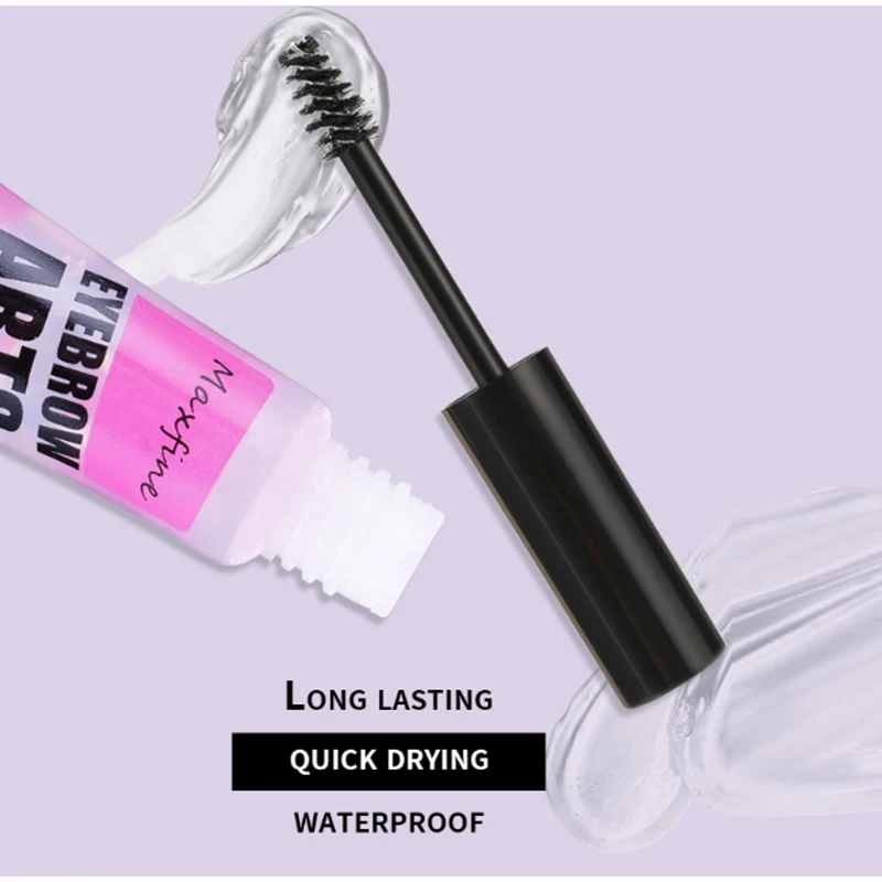 Long-lasting Eyebrow setting liquid Waterproof Quick-dry Hose Natural Eyebrow Gel 3D Wild Eyebrow Glue Professional Cosmetic