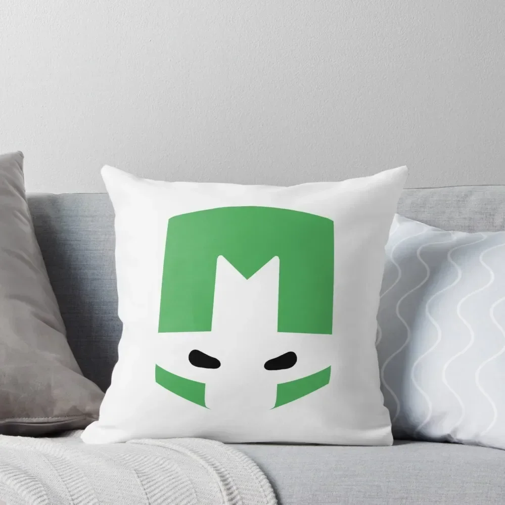 

Castle Crashers Minimal Green Knight Throw Pillow Christmas Pillow ornamental pillows Decorative Cushions For Living Room pillow