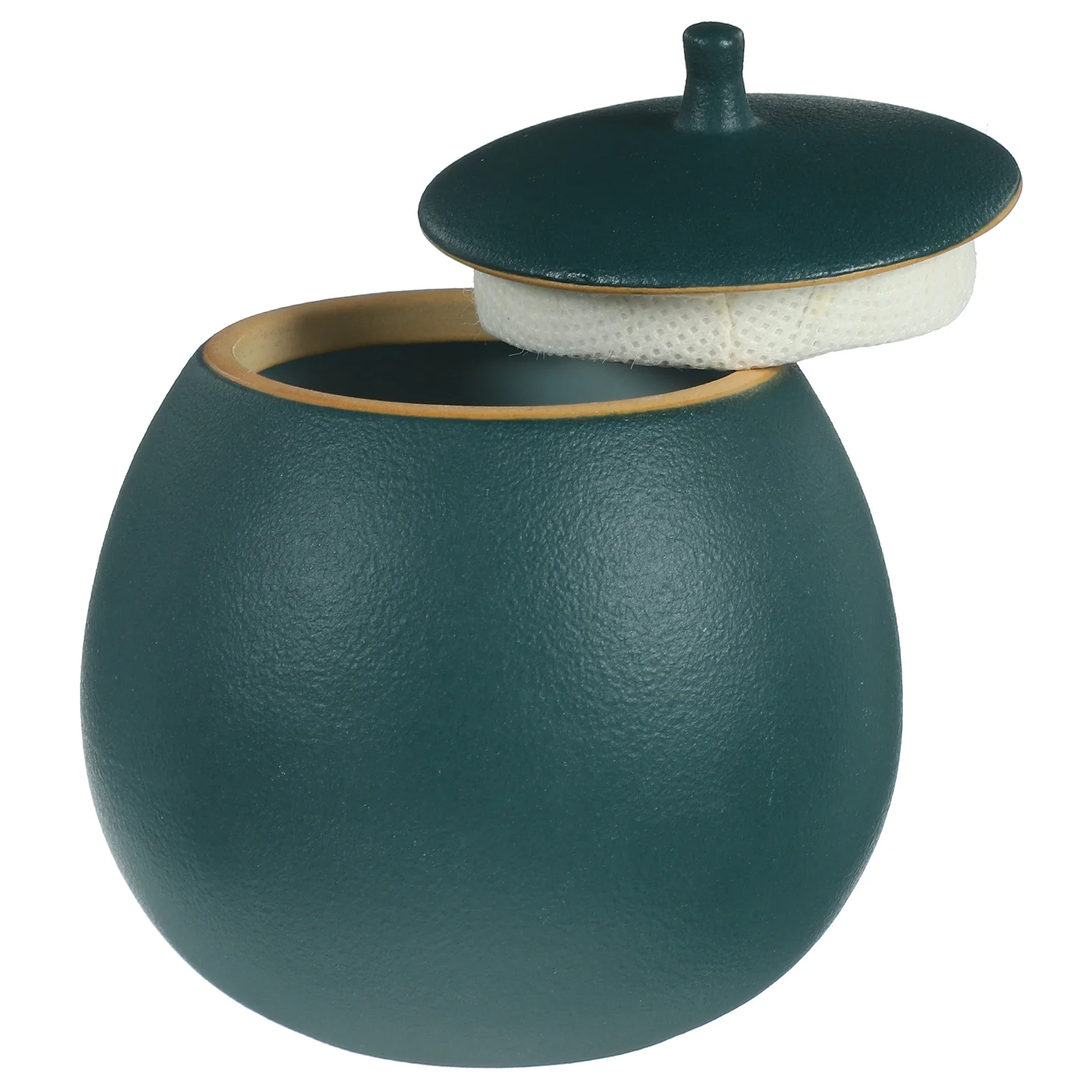 

Food Storage Jar Airtight Coffee Canister Ceramic Pot Loose Tea Kitchen Canisters Rice Container Decorative