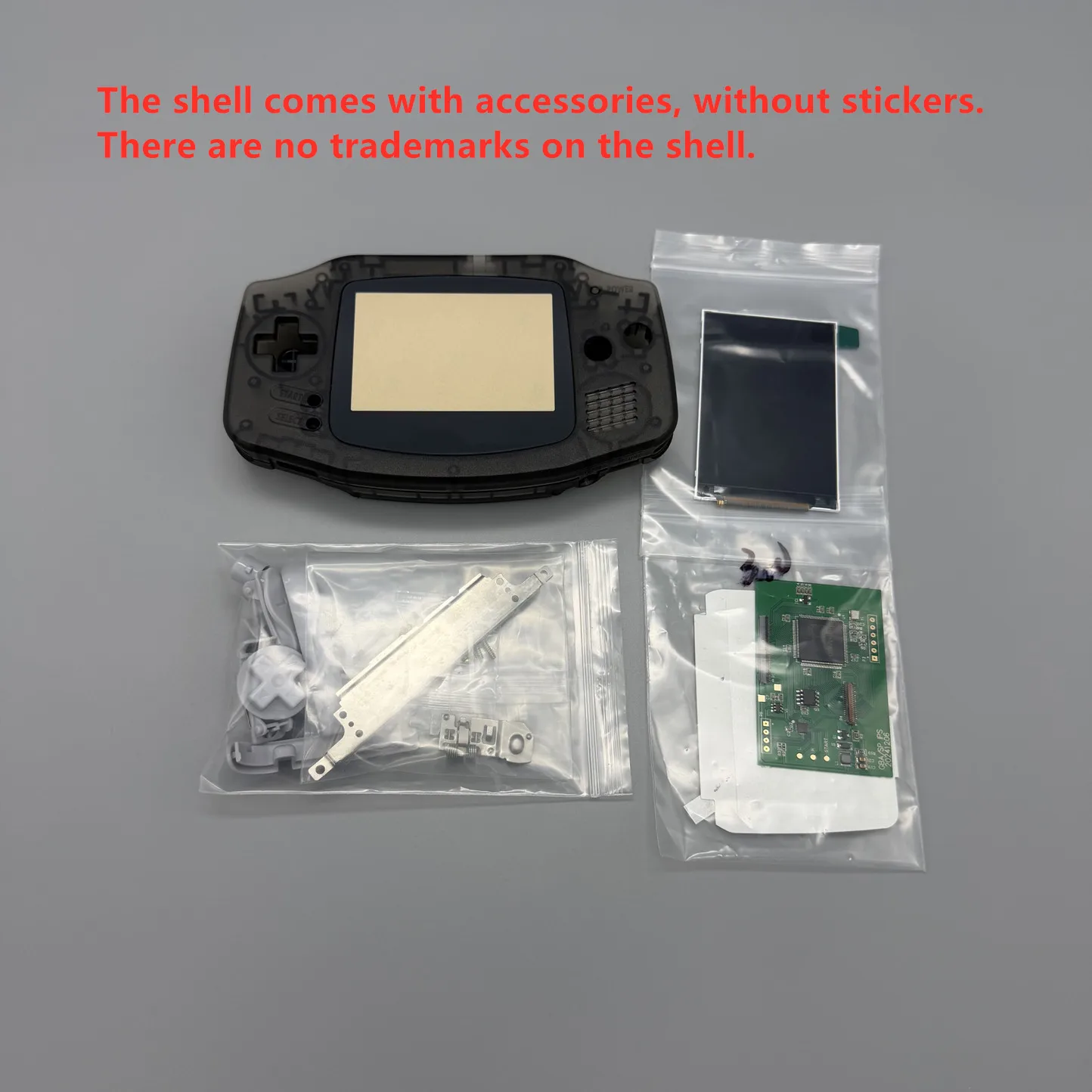 GBA 3.0インチ IPS高輝度液晶 ライトアップシェルキット