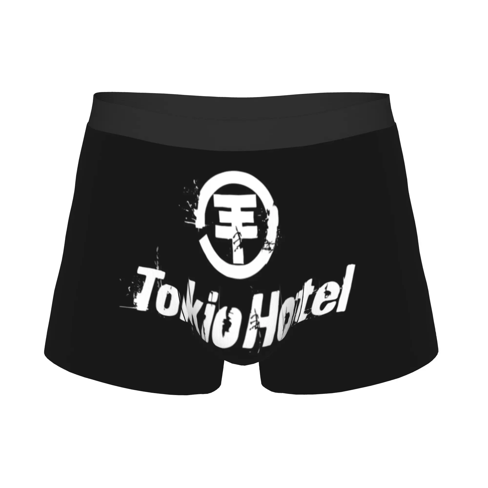 Male Funny The Band T-Tokios H-Hotels Underwear German Boxer Briefs Stretch Shorts Panties Underpants