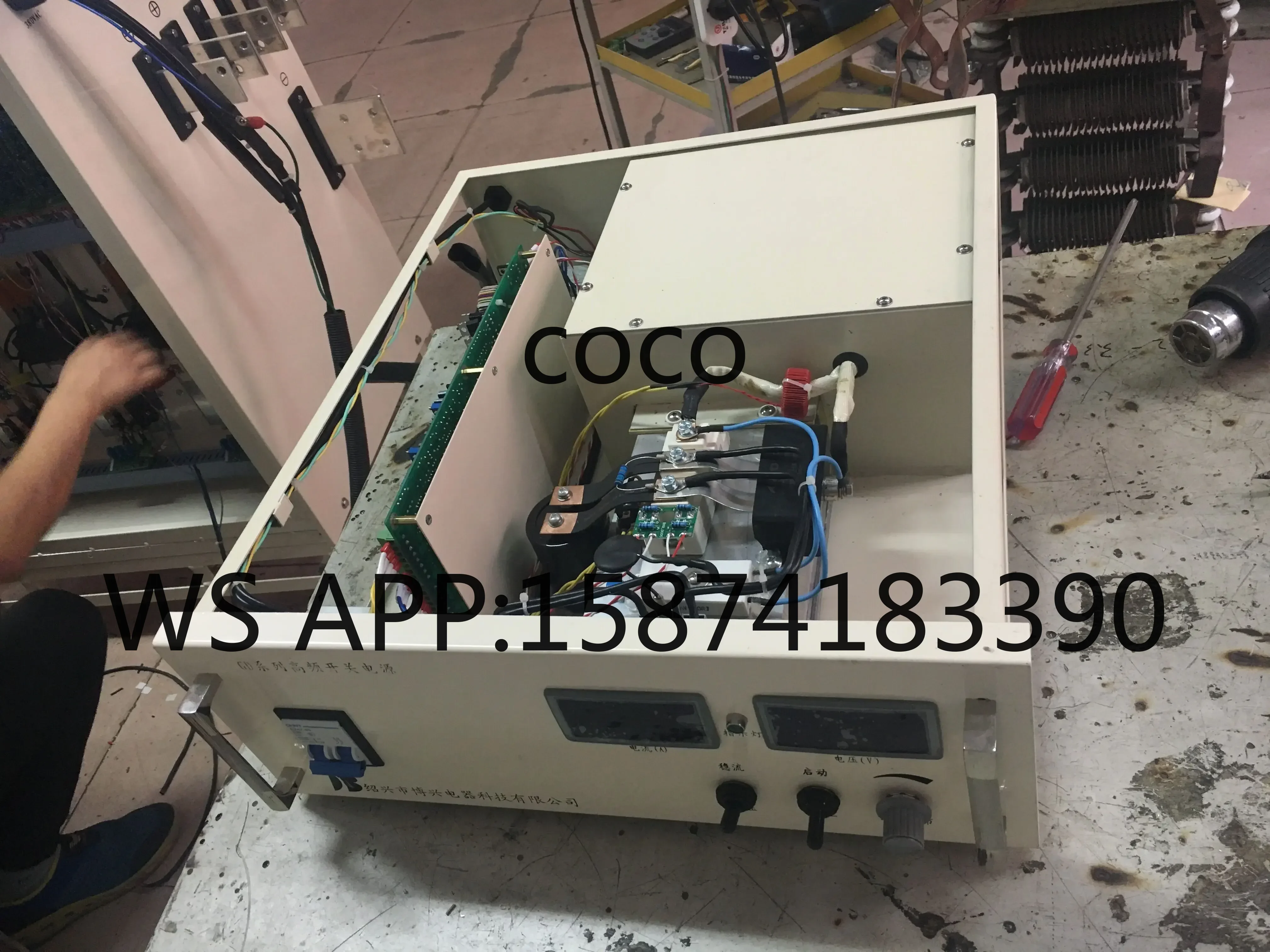 2KW 10V 200A Electrowinning Rectifier, Constant Current DC Power Supply for Metal Electrowinning