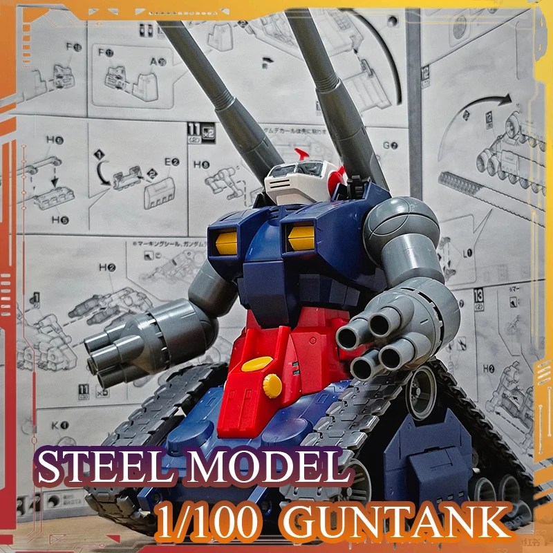 

Steel Model KO MG GUNTANK Action Figure RX-75 1/100 Scale Assembly Model Kit U.C.0079 Anime Figures Room Decor Birthday Gift