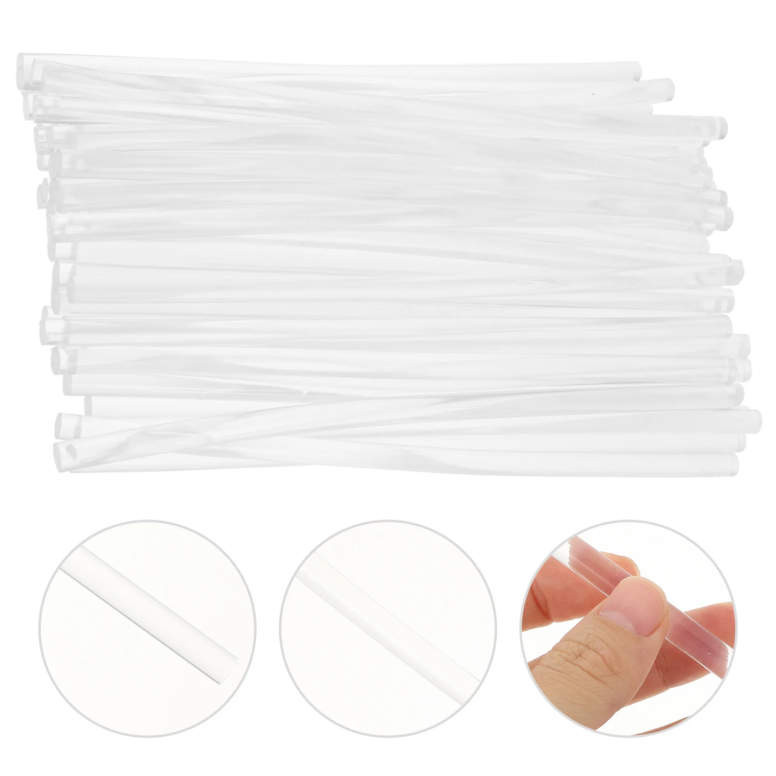 

50Pcs Stamp Sealing Wax Sturdy Melting Wax Sticks for Envelope Seal Invitation Card Decoration DIY Craft Project Portable