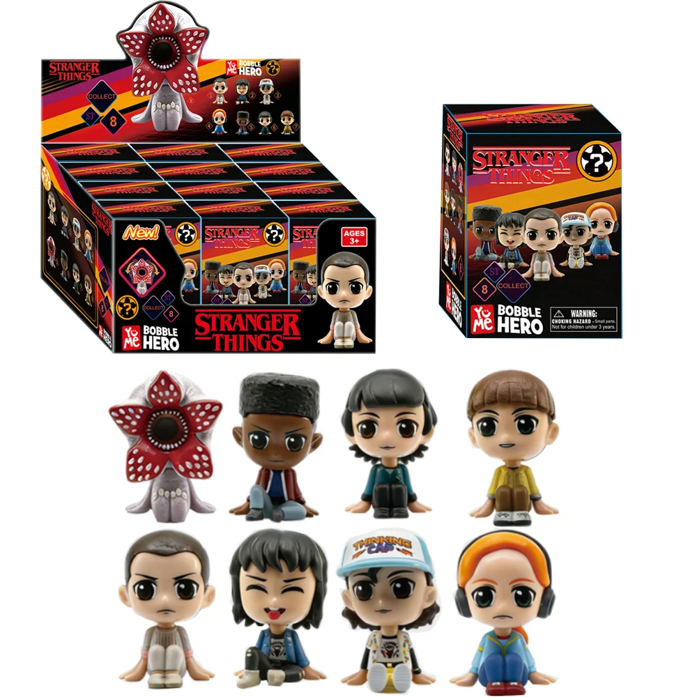 NUEVO Modelo Q de Stranger Things, Figura de la Planta Carnívora de Steve, Decoración de Escritorio, Adornos, Regalos de Regreso a Clases