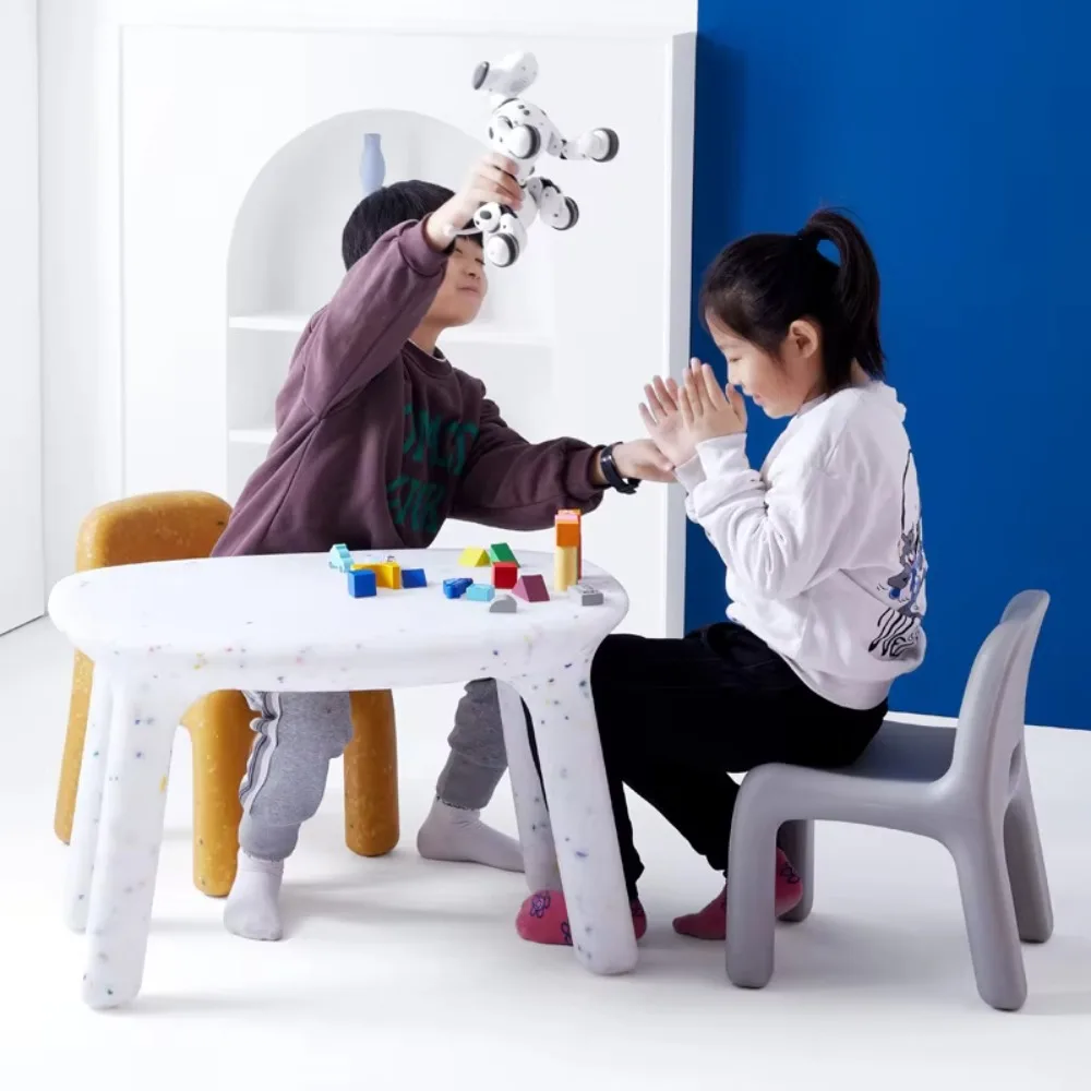 도매 현대 디자인 어린이 가구 플라스틱 테이블 및 의자 세트 유치원 학습 테이블 교실용 고품질