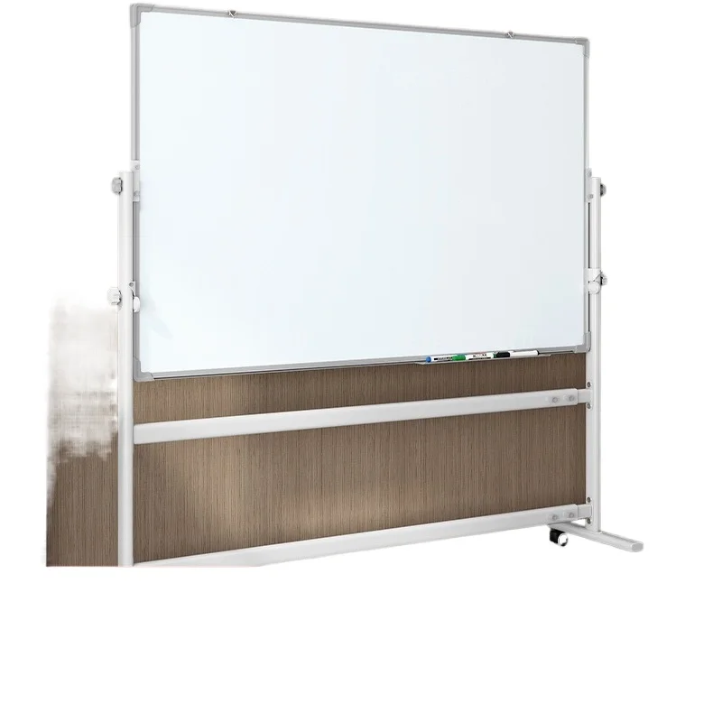 

Whiteboard writing board bracket type office vertical movable small blackboard home learning magnetic suction erasable