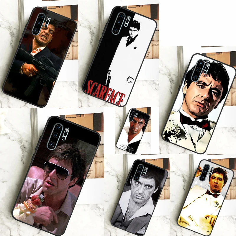 Tony Montana Scarface Al Pacino Case For Huawei P40 Lite P20 P30 Nova 11 Pro 9 10 SE 3i 7i 11i 5T Y60 Y61 Y70 Y90 Y91 Cover