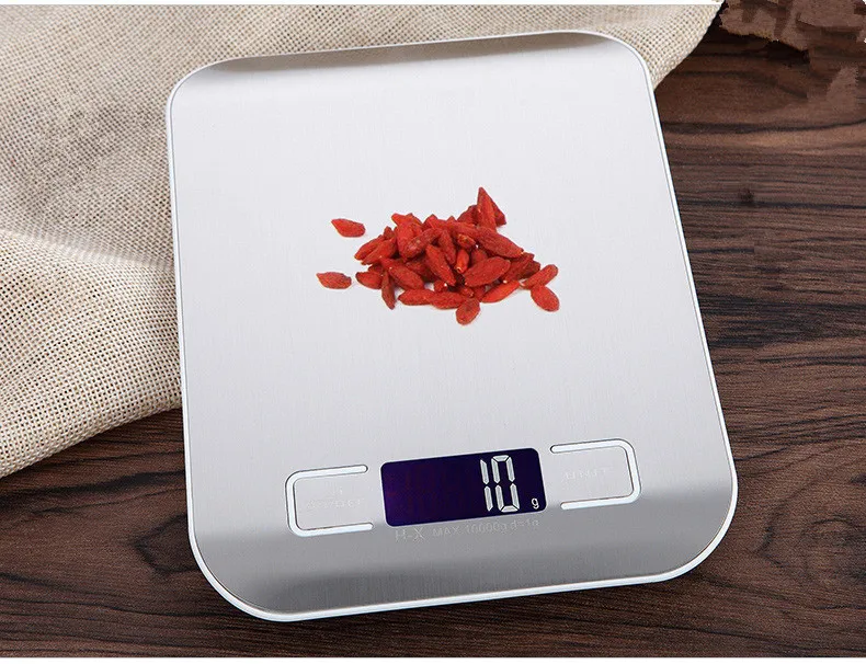 Báscula electrónica de cocina para alimentos, medicina para hornear de alta precisión para el hogar