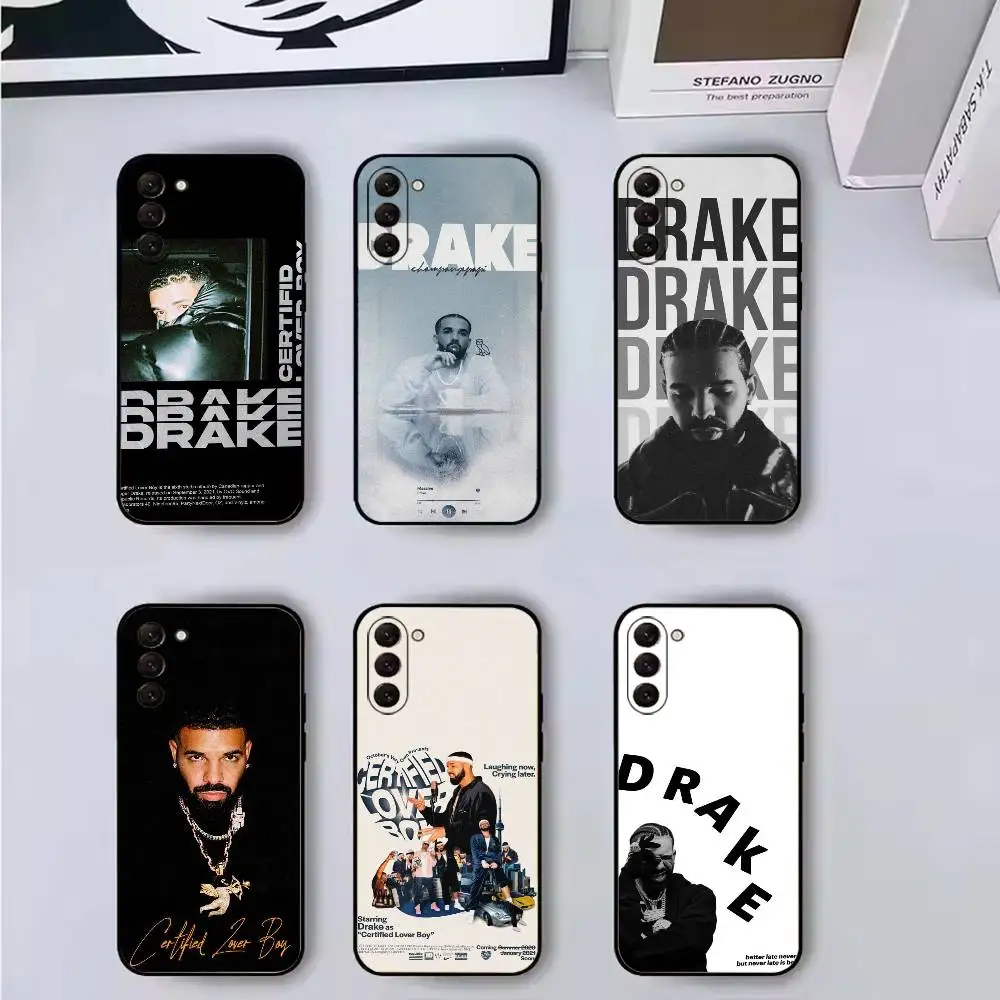 R-Rapper D-Drake Phone Case For Samsung Galaxy A73,A72,A71,A70,A53,A52,A51,Others Soft Black Cover