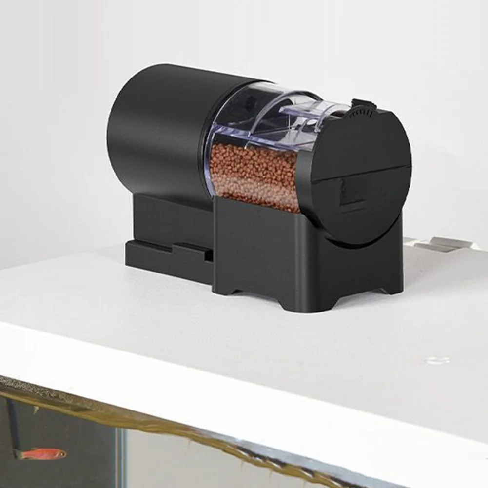 NEW Auto Fish Tank Feeder Large Capacity Intelligent Control Fish Feeder 100Ml Aquarium Goldfish Feeder for Goldfish/Koi/Turtle