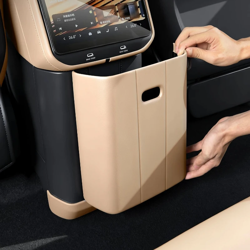 

For Zeekr 8X Refrigerator Kick Cover Car Rear Protective Pad Original Car Color Interior Modification Supplies Accessories Tools