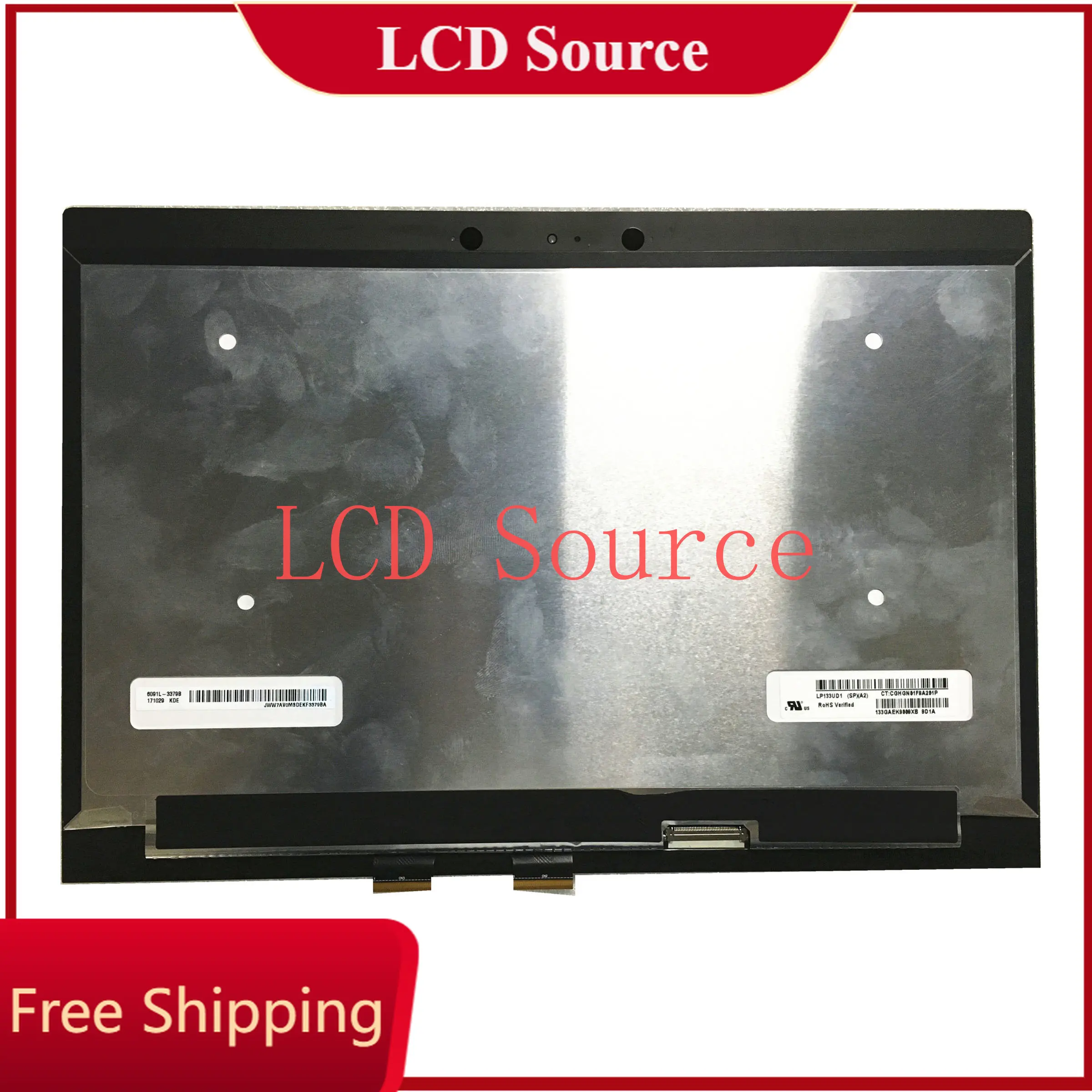 

LP133UD1-SPA2 LP133UD1 SPA2 fit for HP Spectre X360 13 13.3'' inch IPS 4K 3840*2160 Assembly Laptop LCD Screen