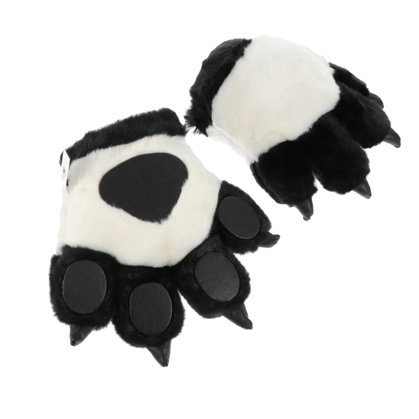 

2Pcs Gloves Lovely Furry Cosplay Animal Palm Props Accessories Women Warm Role Play DIY