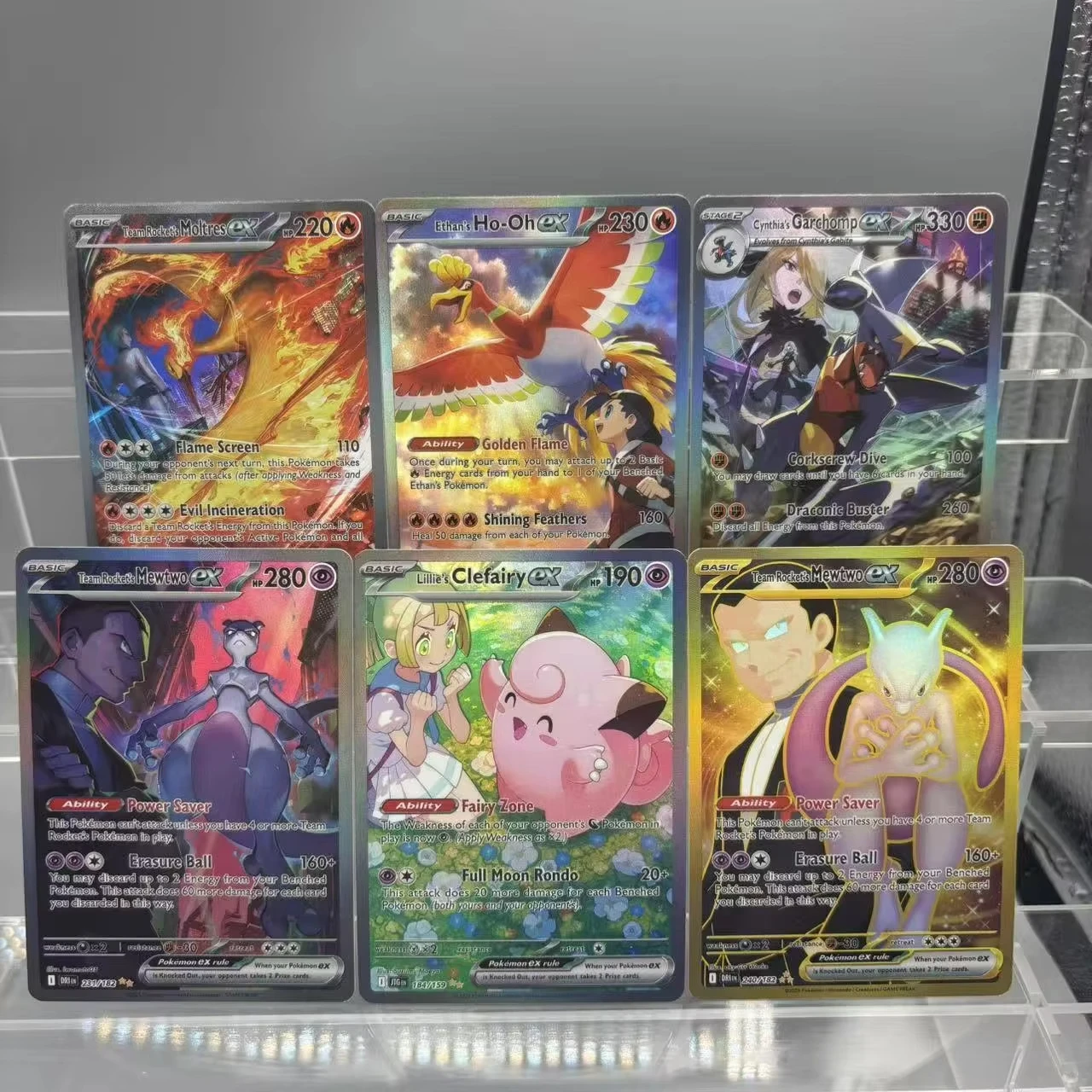 

DIY PTCG Collection Cards Umbreon Rayquaza Gengar VMAX Zekrom ex Self Made Single Card Classic Game Anime Card Gift Toy
