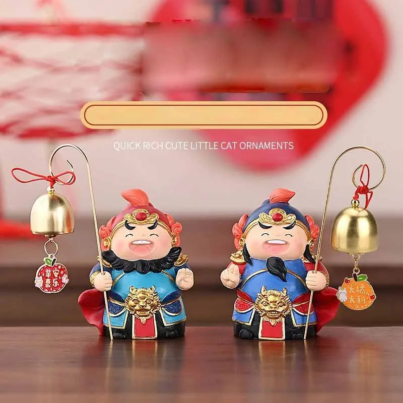 Home Resin Decorative Ornament Blessings Wealth Attracting Ornament Office Workstation Front Desktop Decorative OrnamentsZJ305