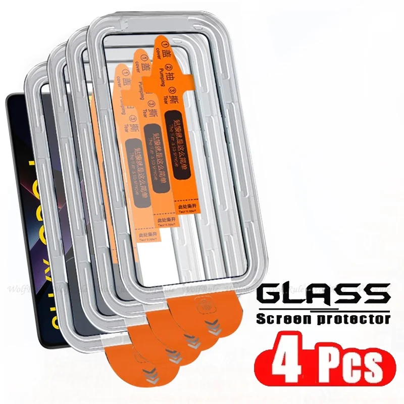 1-4 stücke Für Poco X7 Pro Glas Xiaomi Poco X7 Pro Gehärtetem Glas Volle Abdeckung Kleber 9H Staub freies Telefon Screen Protector Poco X7 Pro
