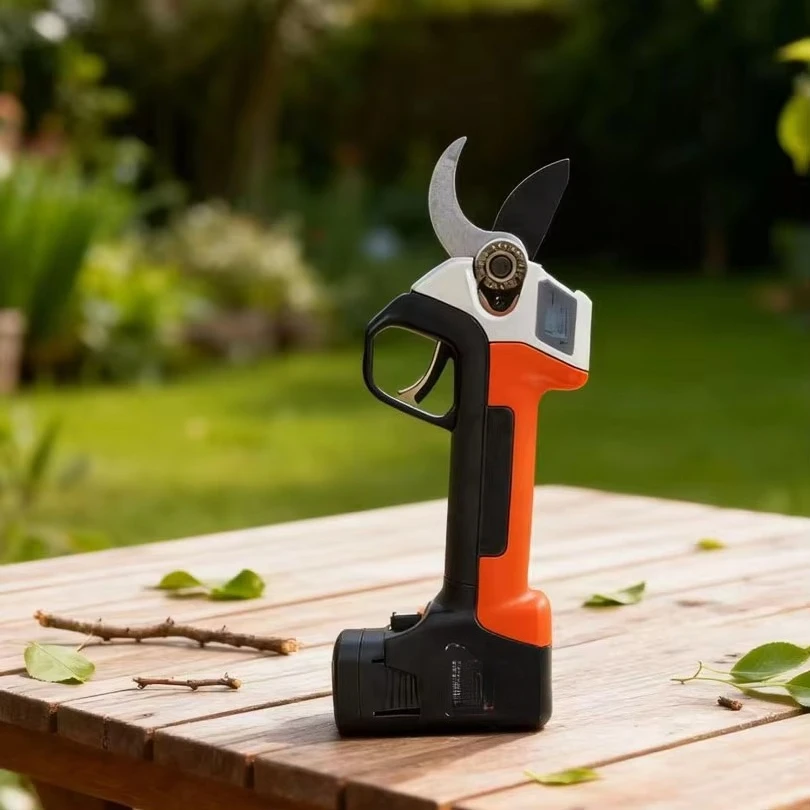 

Garden Electric Pruner Shear Stainless Steel Blade Pruner Garden Tool for Plant