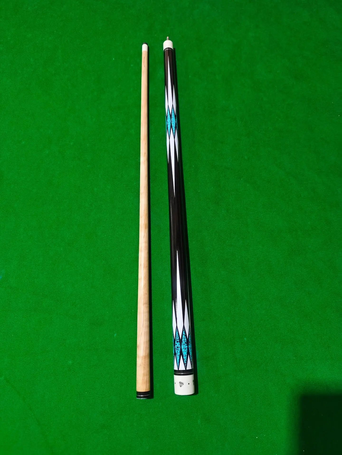 Billiard cue 57 inch 145cm split one-half 13mm big head billiard American nine-cue