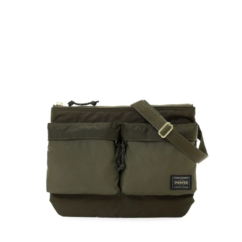 Porter Force 855-05458 Shoulder Bag School Outdoor Nylon Durable Sports Crossbody Men Casual Messenger Sling Bag