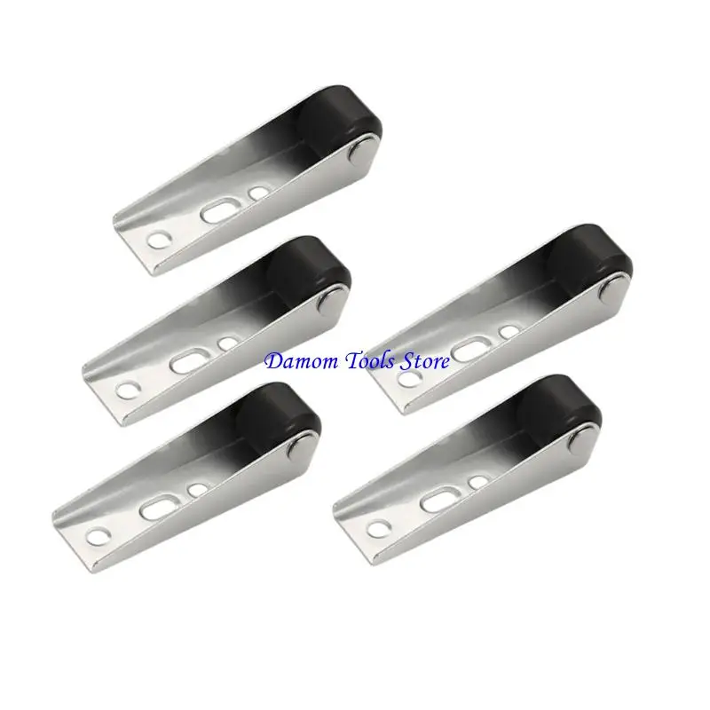 57BE Smooth Gliding Door Hinges Wheel Noiseless Rolling Wheel Quiet Gliding Casters