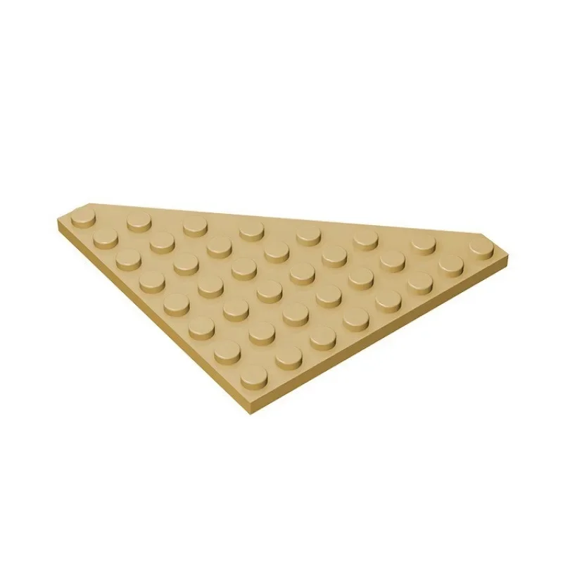 [9 piezas]【50g】 Placa de cuña entrelazada 8x8 30504, bloques de tamaño estándar, bloques multicolores raros, piezas para creación de MOC DIY.