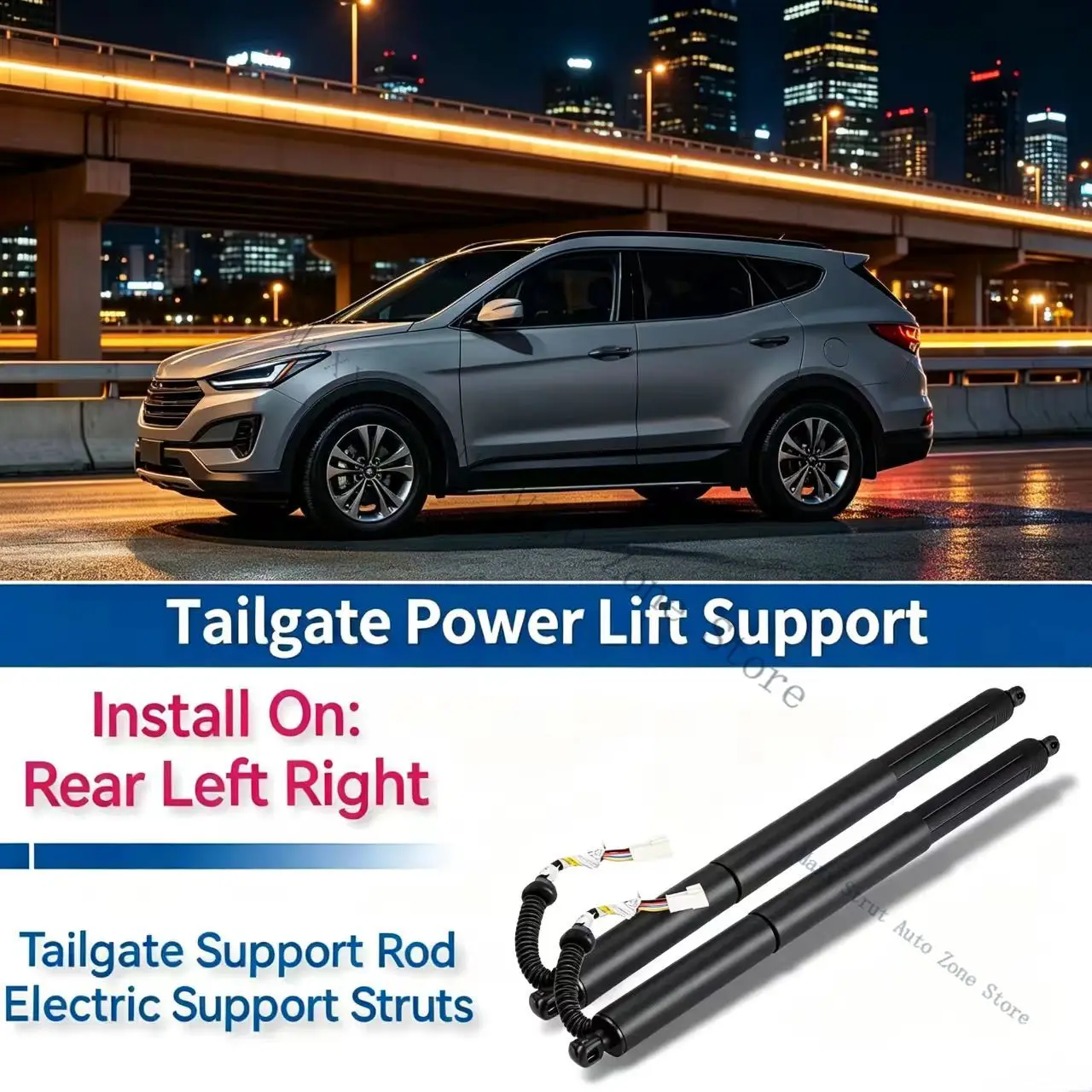 Motorized Trunk Gas Spring For 2010-2015 Typ3T SKODA SuperB II Rear Tailgate Power Lift Support LH 3T9827851C RH 3T9827852C