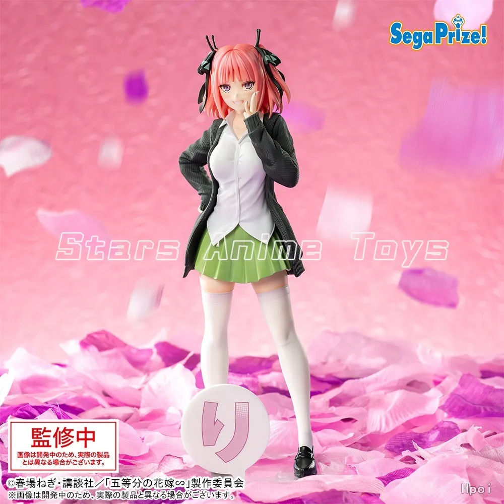 

Original SEGA Luminasta The Quintessential Quintuplets Nakano Nino Anime Modelo Coleção Brinquedos
